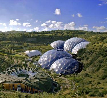 Eden Project Core building and Biomes